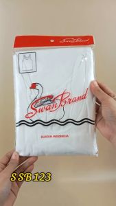 Kaos singlet Pria Swan Brand Rider SB 123 PUTIH ISI 1 PCS