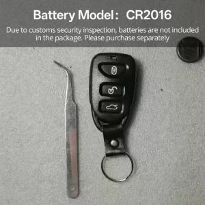 Hippcron Car Central Kit System Button With Remote Control Vehicle Central Locking Kit Door Lock Keyless Entry System