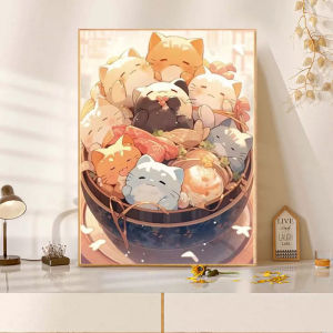 Đồ Dùng Thủ Công DIY Đính Kim Cương Hình Thỏ Mèo Dễ Thương Trang Trí Nhà Theo Phong Cách Hiện Đại Đơn Giản Khung Trang Trí Họa Tiết Hoạt Hình