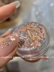 Original New Year Nail Art Material 12 Month National Style Fairy Flying to Heaven from Dunhuang Glitter Nail Powder Colorsee See