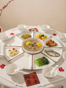 Yomerto | Family Reunion Ceramic Platters and Dishes Set