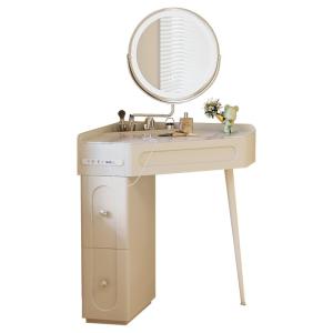 YANGYING | Small Modern French Style Corner Dressing Table