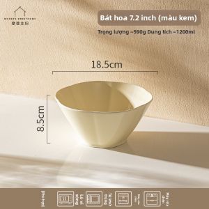 MODERN SWEETHOME | Bát Mì Sứ Kiểu Kem