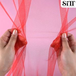 [มี55สี!!] ผ้าตาข่าย 7เมตร 129บาท!!! ผ้ามุ้ง เนื้อนิ่ม ผ้าเมตร ผ้าหลา