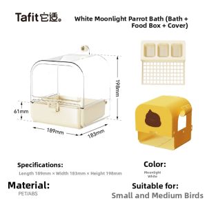 Tafit | Splash-Proof Bird Feeder