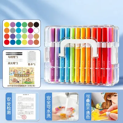 XUEDELE | Non-Bleeding Blendable Art Markers for Kids