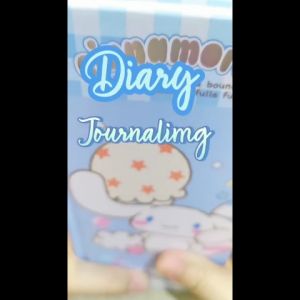NOTEBOOK DIARY HANDBOOK KT SANRIO WEEKLY PLANER CINAMORROL MELODY KUROMI SQUARE GRID INNER PAGE FOR SCRAPBOOK JOURNALING