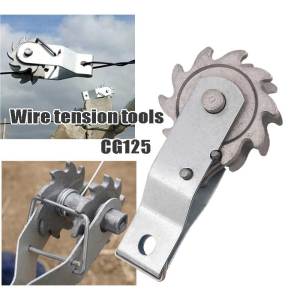 Heavy Duty Electric Fence Wire Strainer / Greenhouse Wire Tensioner / Inline Wire Ratchet Tensioner