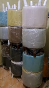 Sofa Puff Bulat/Sofa Aesthetic/Sofa Minimalis