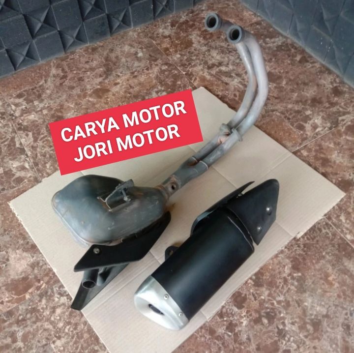 KNALPOT silincer header knalpot standar Yamaha R25 MT25 asli