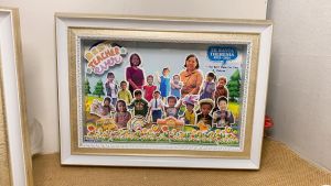 Custom 3d frame kenang kenangan untuk Guru scrapbook pop art