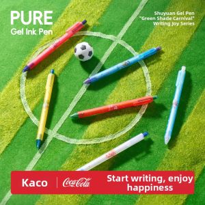 Kaco | Special Edition Smooth Writing Push Button Black Pen