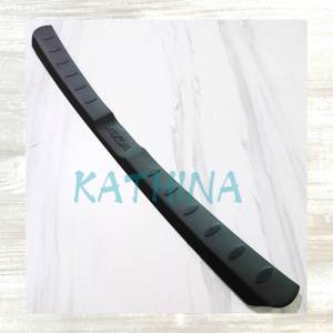 Sillplate Belakang Mobil Ayla 2012-2016: Scuff Plate Hitam
