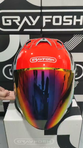 Visor Tinted Grayfosh Helmet G626 Nova Alphine Onxy G626A Helmet Sirim Approved