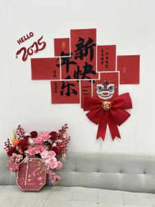 New Year Decorations Snake Year Festive Wall Stickers Indoor Celebration Hanging Ornaments Chinese Spring Festival Greetings