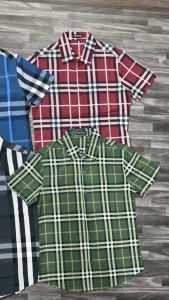 Áo sơ mi nam tay ngắn hoạ tiết Caro from hàn quốc Áo sơ mi kẻ caro phong cách trẻ trung HOTRENN.