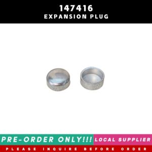 EXPANSION PLUG 147416 175830 206224 [4PCS/PACK] [MUST INQUIRE 1ST PRE-ORDER ONLY!!! LOCAL SUPPLIER WARRANTY] FOR CUMMINS ENGINES 4B3.9 ISB (Chrysler) ISB CM550 AND MORE