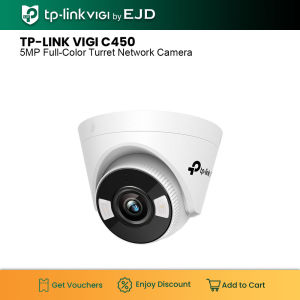 tp-link VIGI C450 5MP Full-Color Turret Network Camera | TP-Link VIGI by EJD