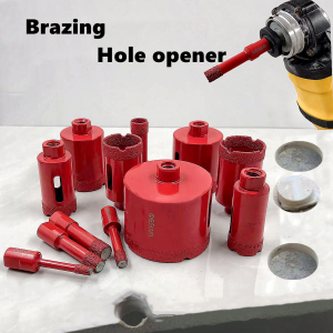 Meikela 6-100mm Diamond Brazed Core Dry Drill Bit For Porcelain Tiles Marble Glass Granite Hole Saw Cutter Cutting 1Pc