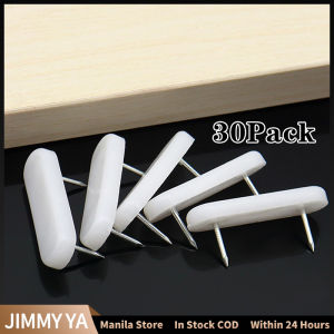 30Pcs Plastic Chair Feet Nails Table Desk Cabinet Leg Glides Pads Furniture Sliders Floor Protectors