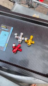 Van vòi MFZ nhôm cnc chính hãng 8mm lắp đặt nhiều dòng Mâm thông dụng