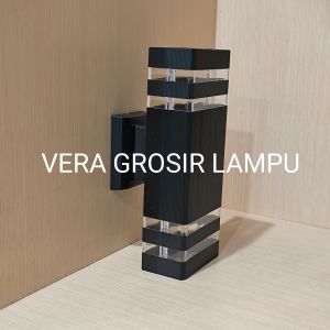 Lampu tempel dinding 2 arah outdoor E27 / Lampu tempel taman dinding 2 arah E27