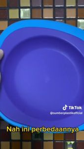 Piring Makan/Piring Plastik Motif Persegi (1LUSIN=12PCS) Murah lebay