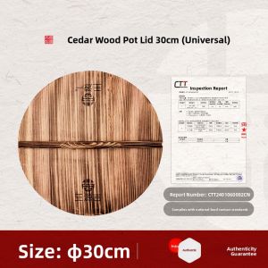 WANGYUANJI | Handcrafted Solid Wood Wok Lid