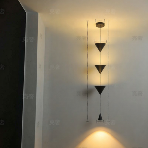 LSHE | Creative Artistic Hourglass Wall Hanging Lamp