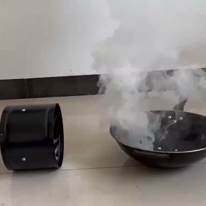 พัดลมระบายอากาศ พัดลมดูดอากาศ 4/6 นิ้ว ดูดอากาศ รุ่นไม่มีขอบ ทนความร้อนสูง 220V สีดำ/ขาว