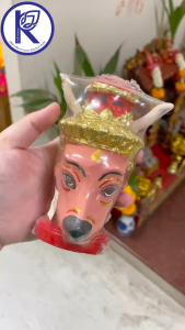 ✨ เศียรปู่กวาง (เล็ก) รหัส 85003859 | คลังนานาธรรม สังฆภัณฑ์