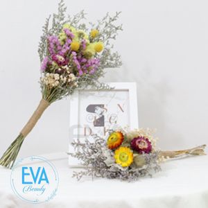 Bó Hoa Khô Mix Phối Sẵn Tự Nhiên Vintage Dùng Trang Trí - Decor - Quà Tặng