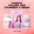 Glughava Collagen Drink Juice Anggur dan Strawberry 50gr. 