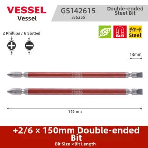 Vessel | Strong Magnetic Double Headed Extension Drill Bits