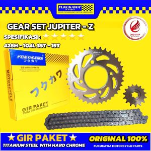 Gear Set Jupiter Z Gir Paket Jupiter Z Burhan ORI ASLI FUKUKAWA