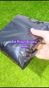 Rok Plisket Bludru Anak Perempuan Premium: Rok Desain Berkualitas Tinggi untuk Anak Usia 3-12 Tahun
