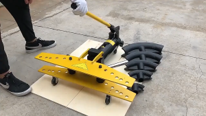 World Aifei Mall Stock SWG-1 13mm-34mm manual hydraulic pipe bender Steel pipe Bender Iron pipe bender "U" type tool