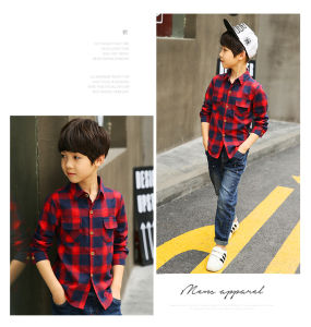 Kemeja Flanel Anak Laki-laki Motherkids: Model & Ukuran Terbaik