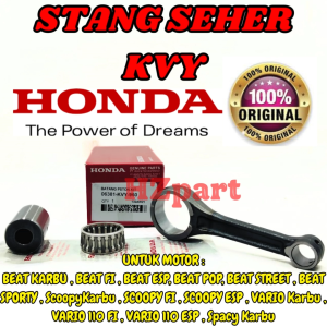 STANG SEHER  KODE PART KVY HONDA AHM BeAT karbu BeAT FI/Scoopy/Spacy/Vario 110 karbu KUALITAS ASLI.
