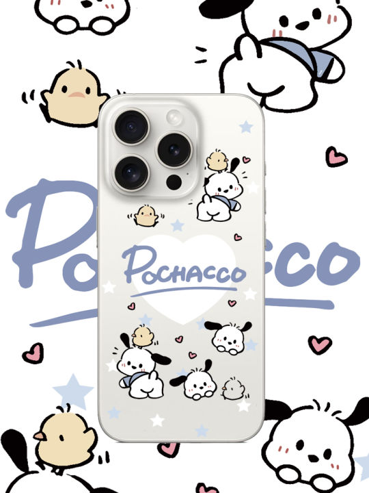 Kuroko's Couple Cartoon Anime Cute Transparent iPhone 15 pro Max Phone Case for Apple Huawei Xiaomi Vivo Samsung Oppo Redmi