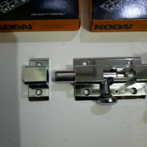 Grendel Pintu Gerendel Jendela Alumunium Kodai 2 Inch 2" Slot Aluminium Babet AL XL Chrome