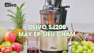 [CHÍNH HÃNG] Máy Ép Chậm Olivo SJ200 - Thương Hiệu Mỹ 🇺🇸