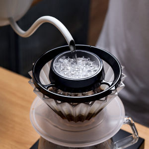 Transparent Coffee Drip Tray Hand-Poured Coffee Aid DIY Sprinkler Filter Uniform Drop Coffee Brewing Tool Pure Color Design