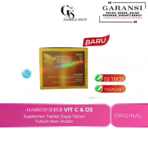 COD kapsul herbal MADU gold penambah daya tahan tubuh 1box 10schet