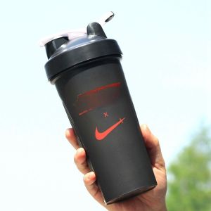 Cốc Lắc Thể Thao Cho Nam Tập Luyện Bóng Rổ Hỗn Hợp Protein Cốc Lắc Di Động Có Thước Đo Cốc Lắc Học Sinh Cốc Lắc Thể Thao