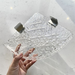 Hanging Acrylic Bathroom Triangle Shelf