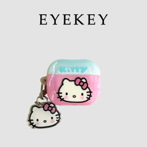 เคส AirPods รุ่นใหม่ Eyekey รุ่น KT Cat สำหรับผู้หญิง รุ่น AirPods 1/2 AirPods 4 ไร้สาย Bluetooth ป้องกันสีสันสดใส