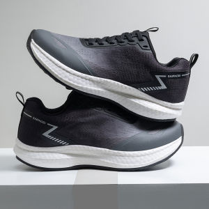 Breathable Mesh Running Shoes Mens Wide Fit Elastic Sport Sneakers Summer Lightweight Comfortable Cushioned Low Top Shoes