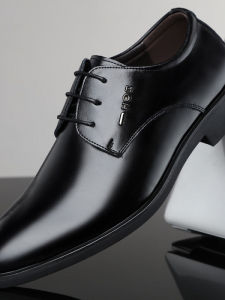 Spring New Pointed Toe Derby Shoes for Men