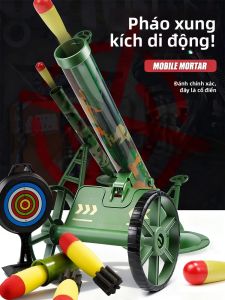 WUUJIA+ | Đồ Chơi Bắn Pháo Mortar Quân Sự